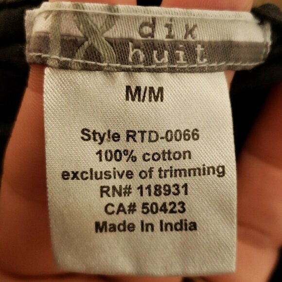Dix Huit Womens Tie Dye Layered Maxi Skirt Medium - Picture 5 of 6